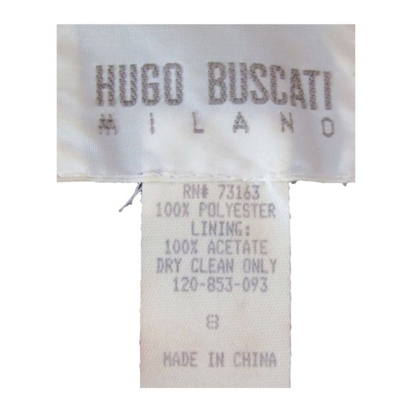 HUGO BUSCATI MILANO Little Black Dress in size 8. - Picture 4 of 5